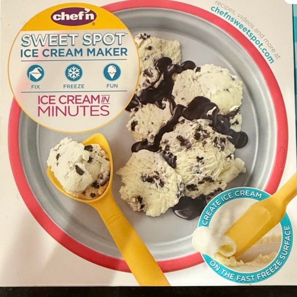 BRAND NEW Chef'n Sweet Spot Ice Cream Maker‎